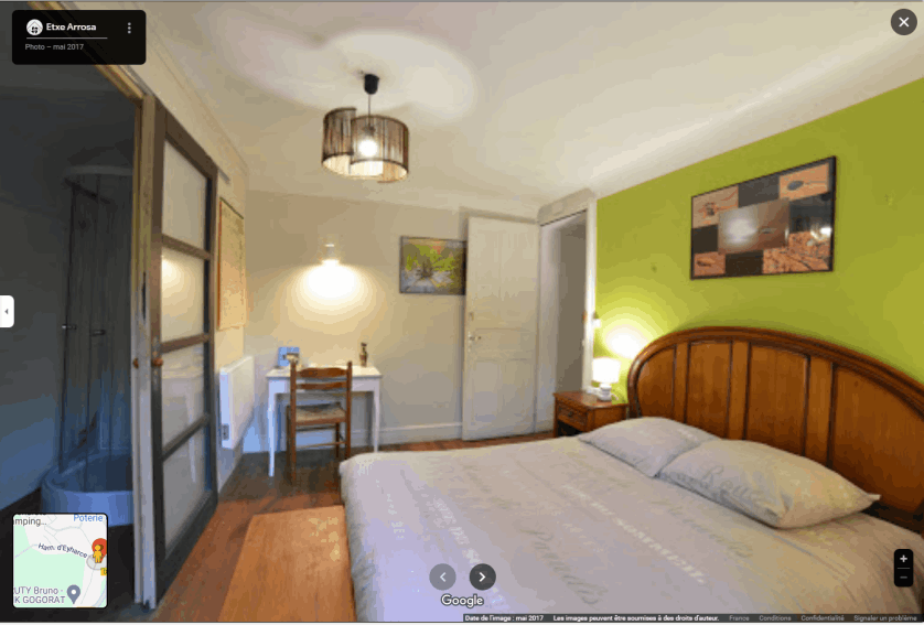 Chambre Campagne Etxe Arrosa