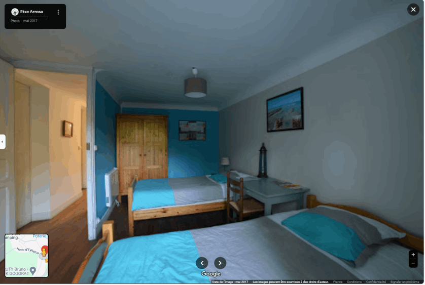 Chambre Estivale Etxe Arrosa