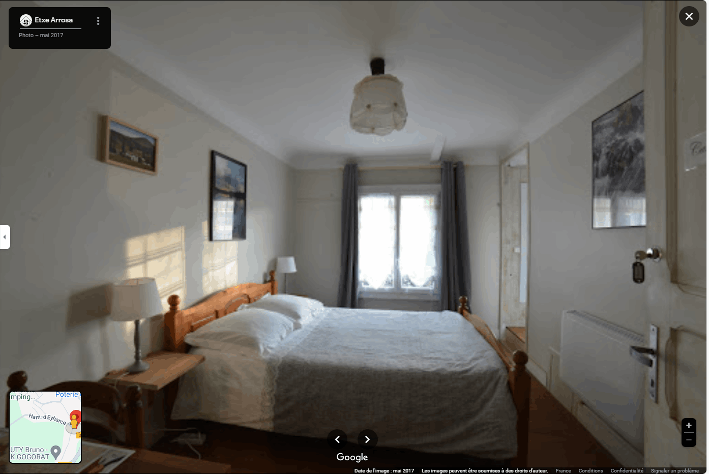 Chambre Campagne Etxe Arrosa
