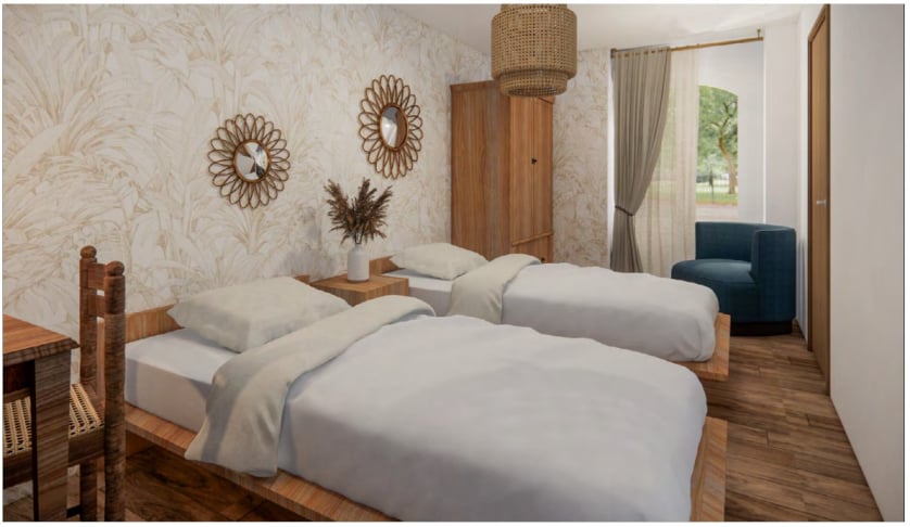 Chambre Estivale Etxe Arrosa